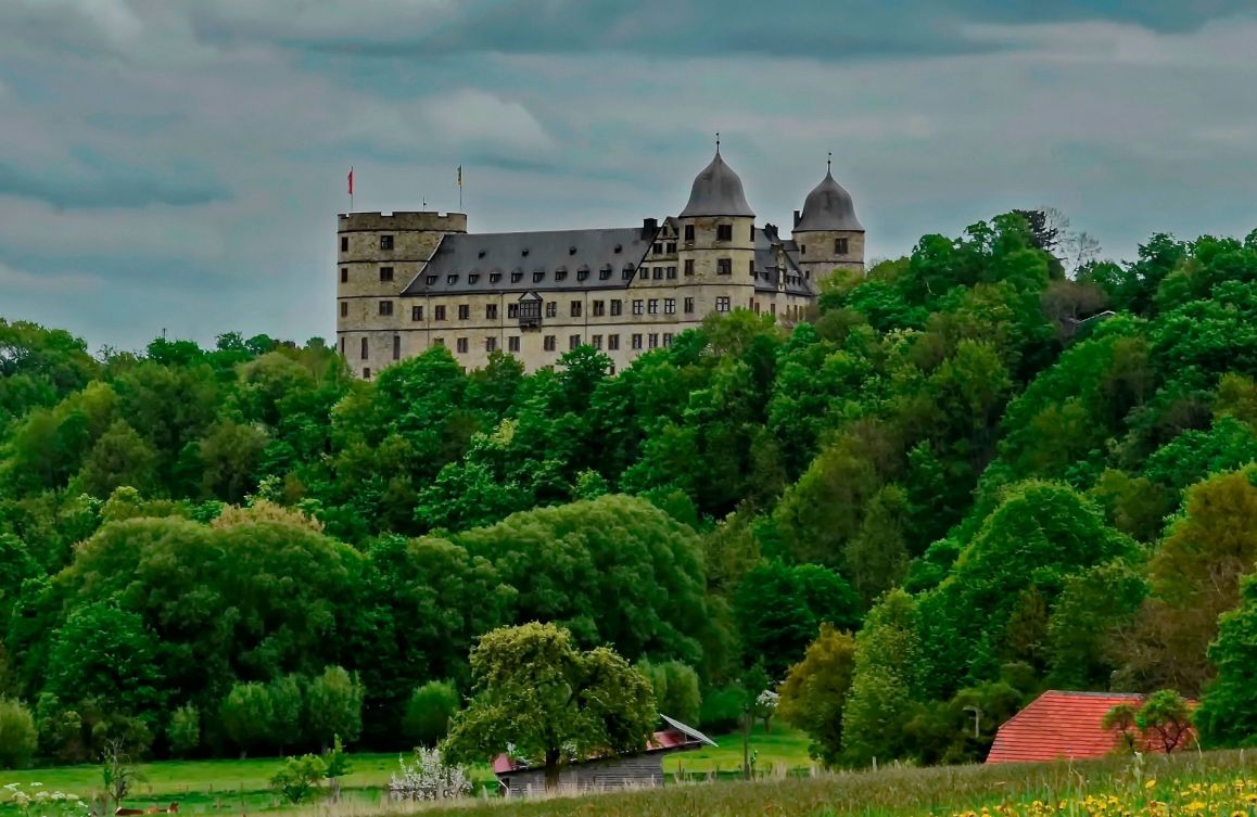 Wewelsburg im Frühling © Heide Dreismann